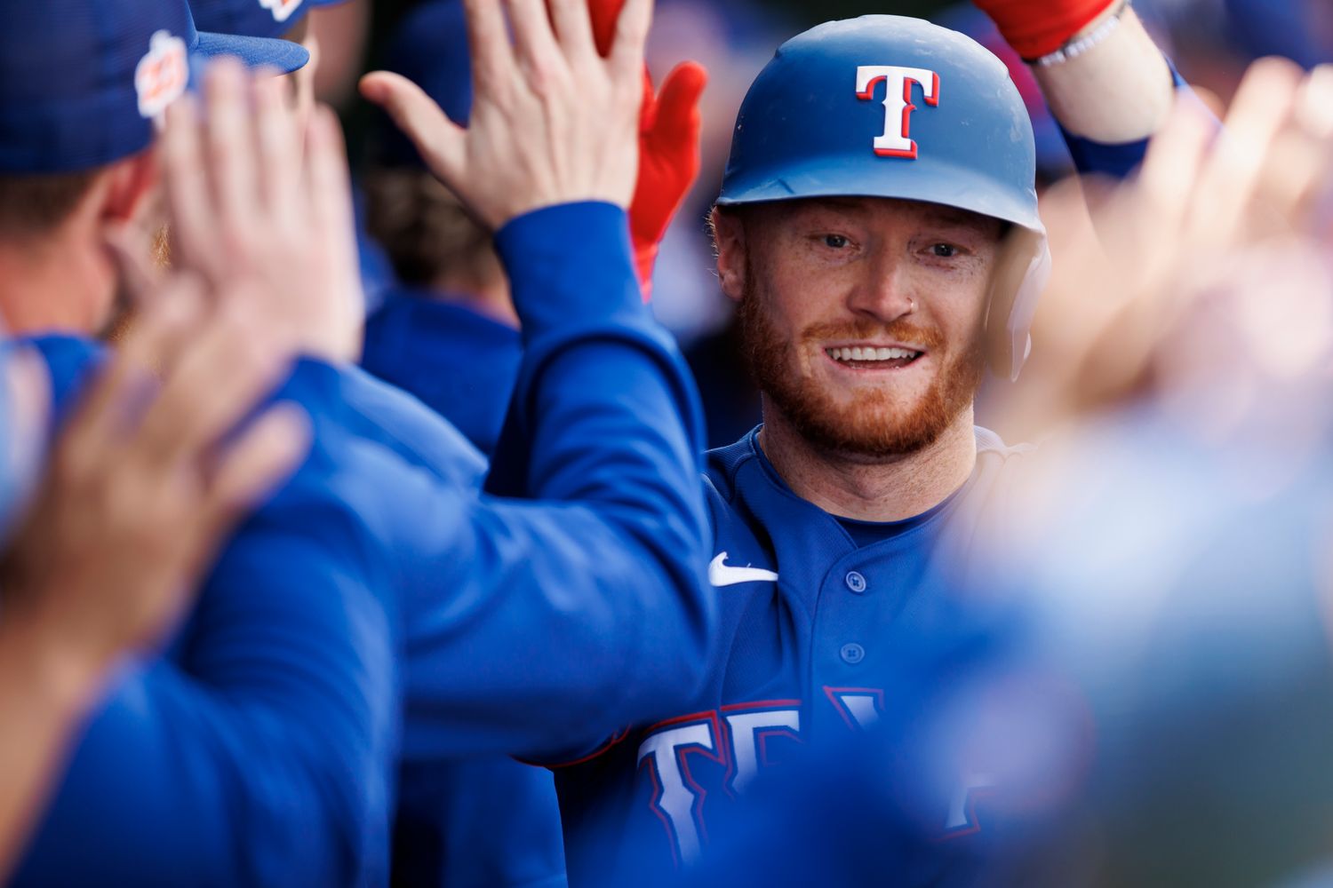 Clint Frazier. (Photo by Texas Rangers)